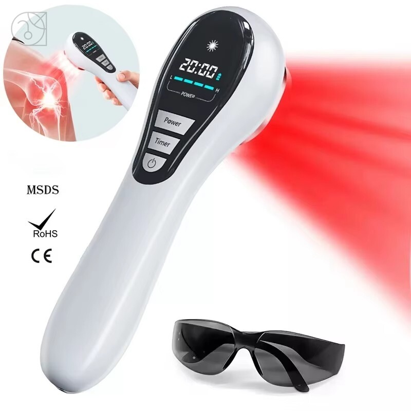 Dual-Wavelength 650nm + 808nm Cold Laser Therapy Device